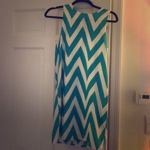 Cute chevron shift dress